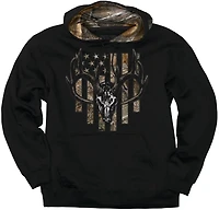 Buck Wear Men's Freedom Camo Hoodie