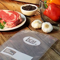 LEM 8 in x 12 in MaxVac Quart Vacuum Bags 44-Pack