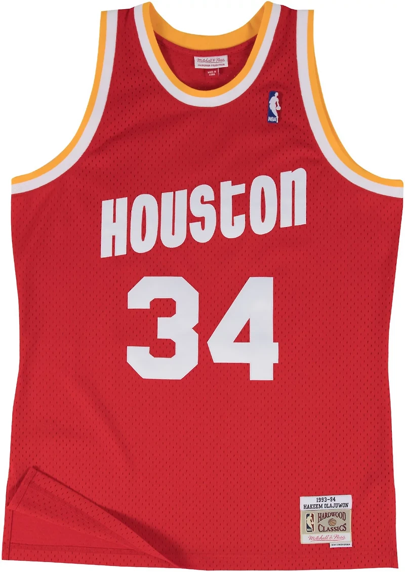 Mitchell & Ness Men's Houston Rockets Hakeem Swingman Jersey