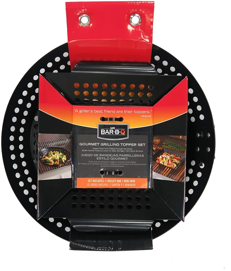 Mr. Bar-B-Q Grill Topper Set