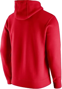Nike Men's University of Georgia Club Fleece Graphic Pullover Hoodie