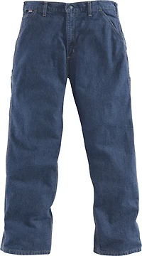 Carhartt Men's Flame-Resistant Denim Dungaree Jeans