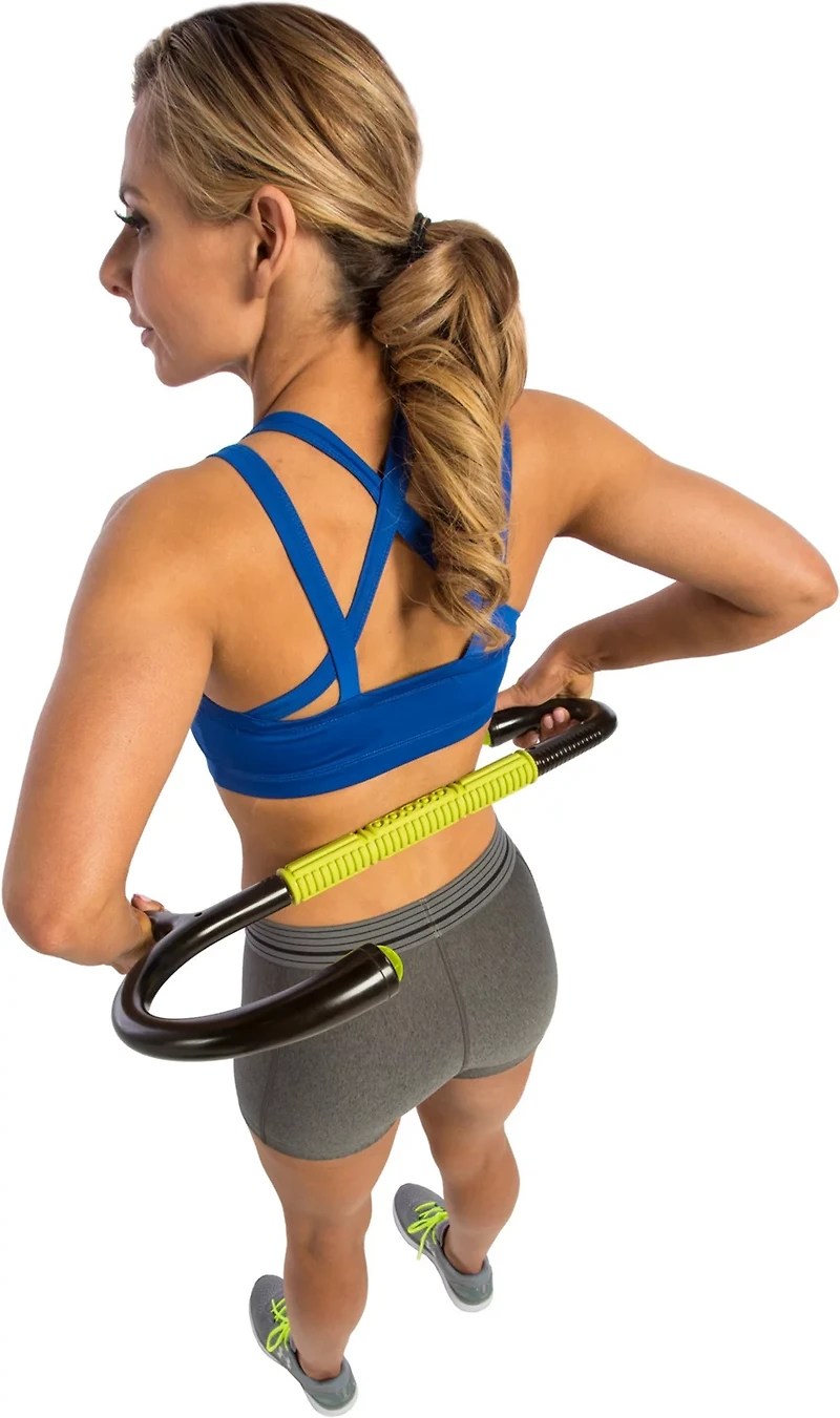 GoFit Muscle Hook Multi-Tool with Roll-On Massage Bar