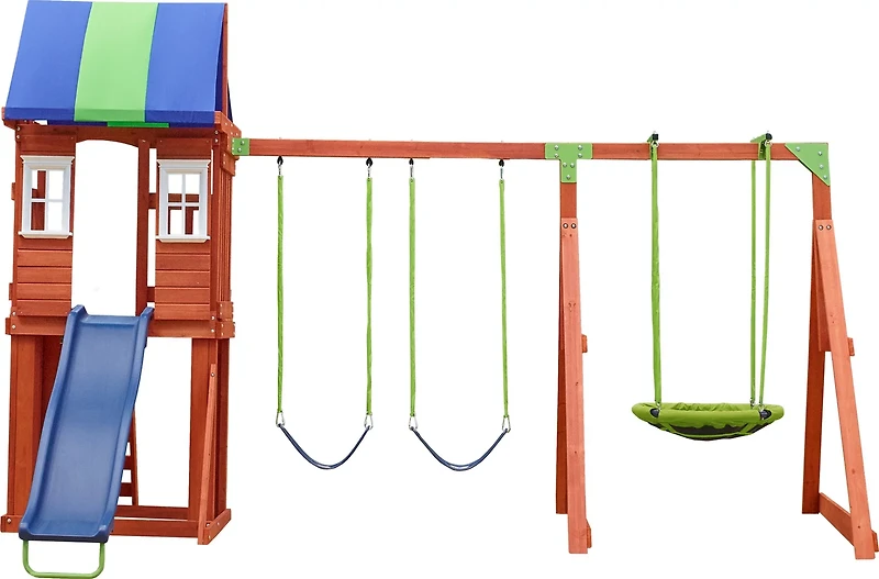 AGame West Fork Wooden Playset