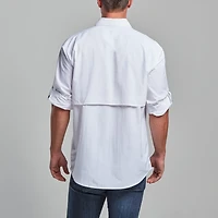 Magellan Outdoors Men's Laguna Madre Solid Long Sleeve Fishing Shirt