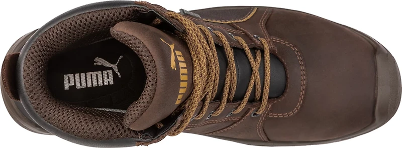 PUMA Men's Tornado SR Scuff Cap EVO Safety Composite Toe Lace Up Boots