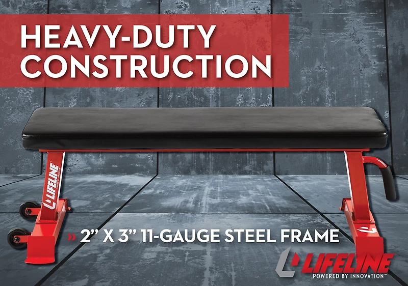 Lifeline Flat Weight Bench