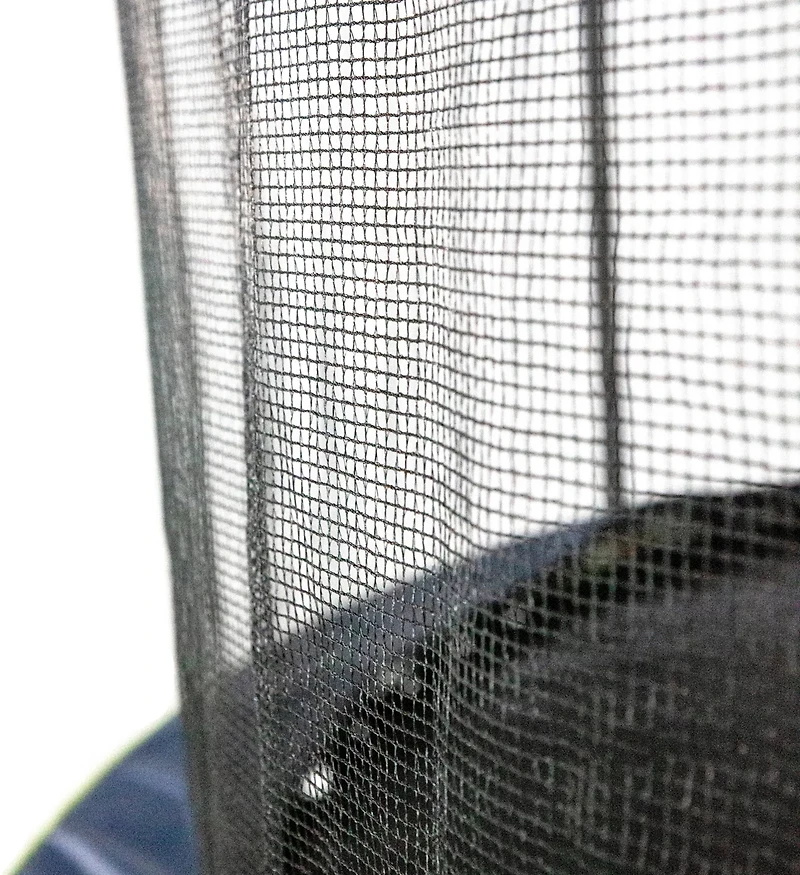 Skywalker Trampolines 15 ft Oval Trampoline with Kickback, Bounce and Navy Spring Pad