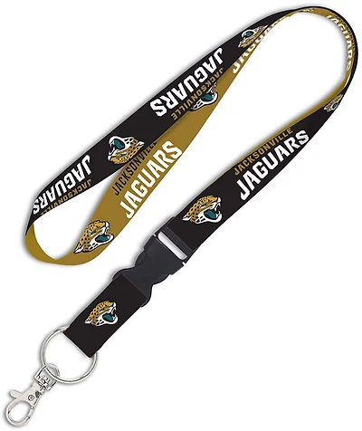WinCraft Jacksonville Jaguars Lanyard with Detachable Buckle