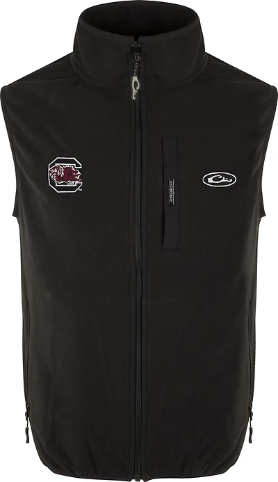 Drake Waterfowl Men's University of South Carolina Camp Fleece Vest