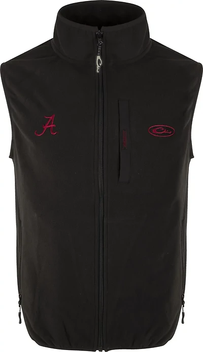 Drake Waterfowl Men's University of Alabama Camp Fleece Vest