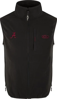 Drake Waterfowl Men's University of Alabama Camp Fleece Vest