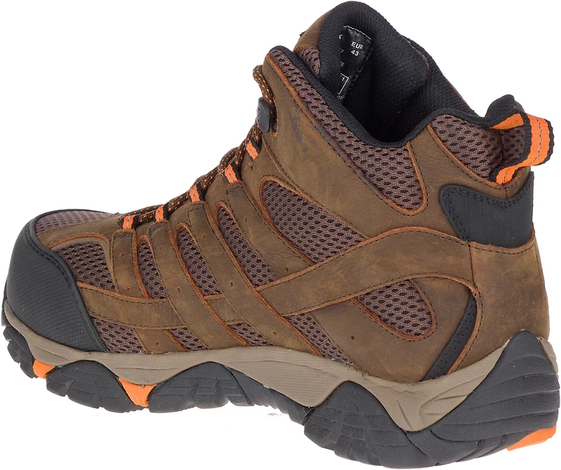 Merrell Men's Moab Vertex Mid Waterproof CT Work Boots