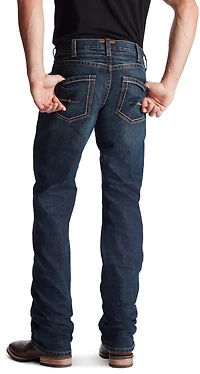 Ariat Men's Rebar M5 Slim DuraStretch Edge Stackable Straight Leg Jeans