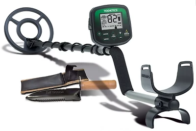 Teknetics Delta 4000 Metal Detector with Bonus Steel Digger and Sheath