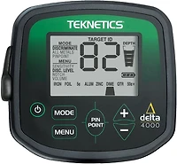 Teknetics Delta 4000 Metal Detector with Bonus Steel Digger and Sheath