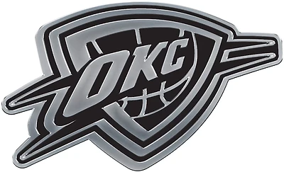 WinCraft Oklahoma City Thunder Chrome Auto Emblem