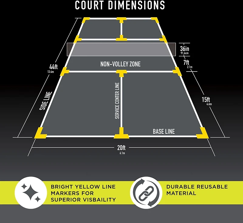 Franklin Pickleball Court Marking Kit