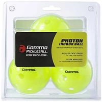 Gamma Photon Indoor Pickleballs 3-Pack