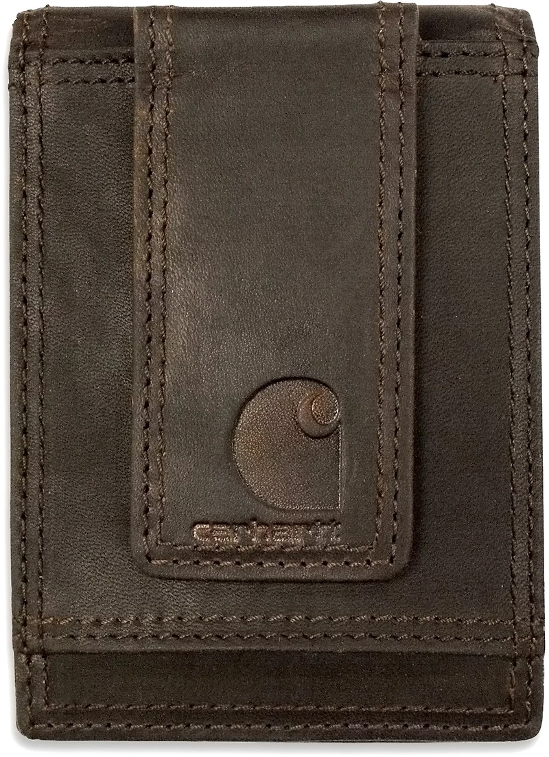Carhartt Men's Oil Tan Series Front Pocket Wallet