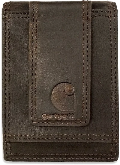 Carhartt Men's Oil Tan Series Front Pocket Wallet