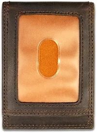 Carhartt Men's Oil Tan Series Front Pocket Wallet