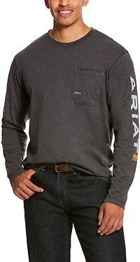 Ariat Men's Rebar Workman Logo Shirt