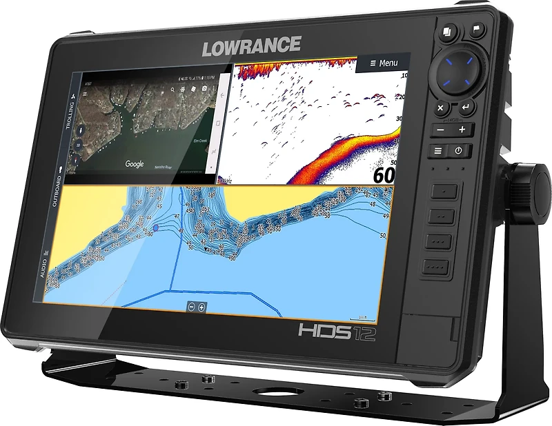 Lowrance HDS LIVE 12 in GPS Fish Finder with Active Imaging 3-in-1