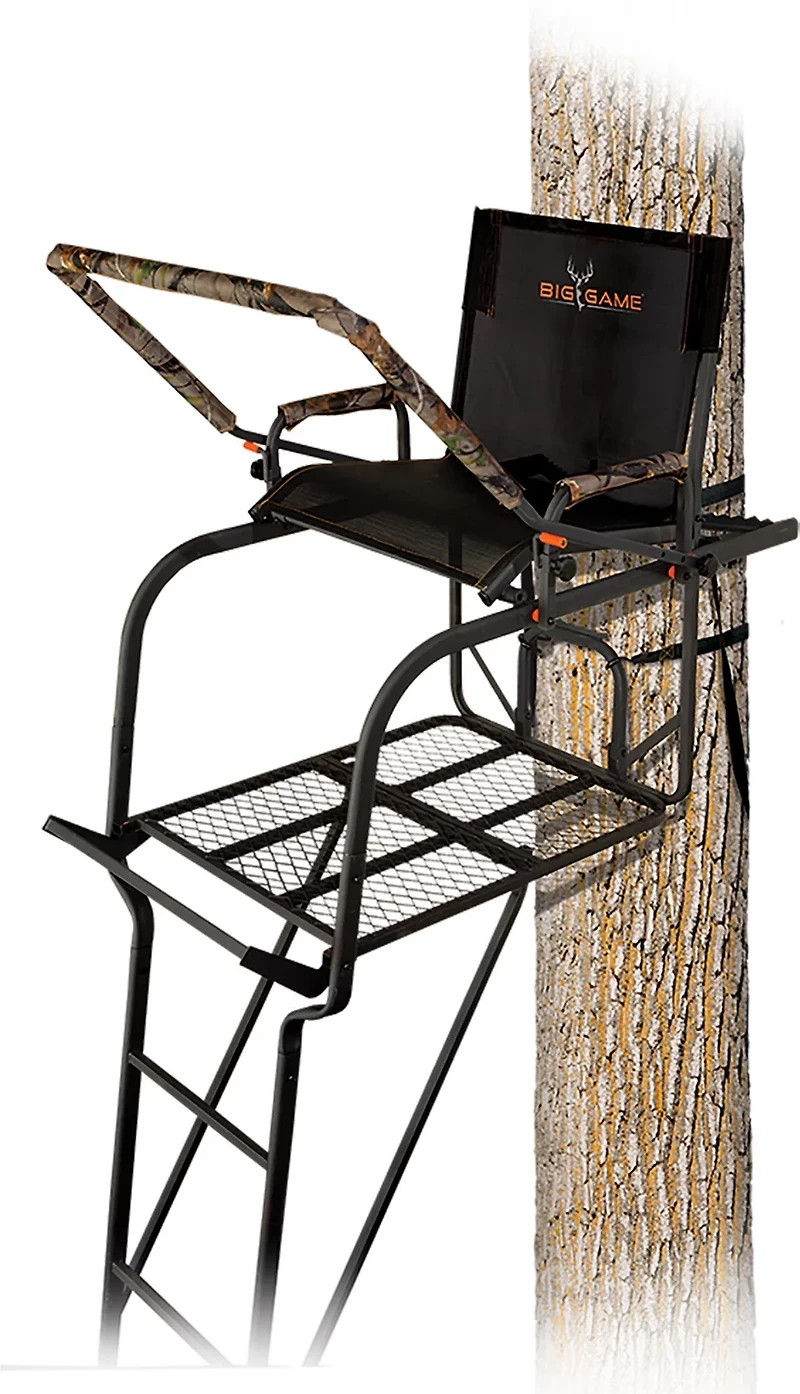 Big Game Treestands The Hunter HD 1.5 Man Ladder Stand