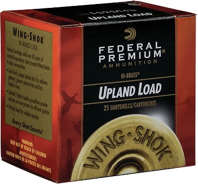 Federal Premium Wing-Shok High Velocity Upland 28 Gauge Shotshells
