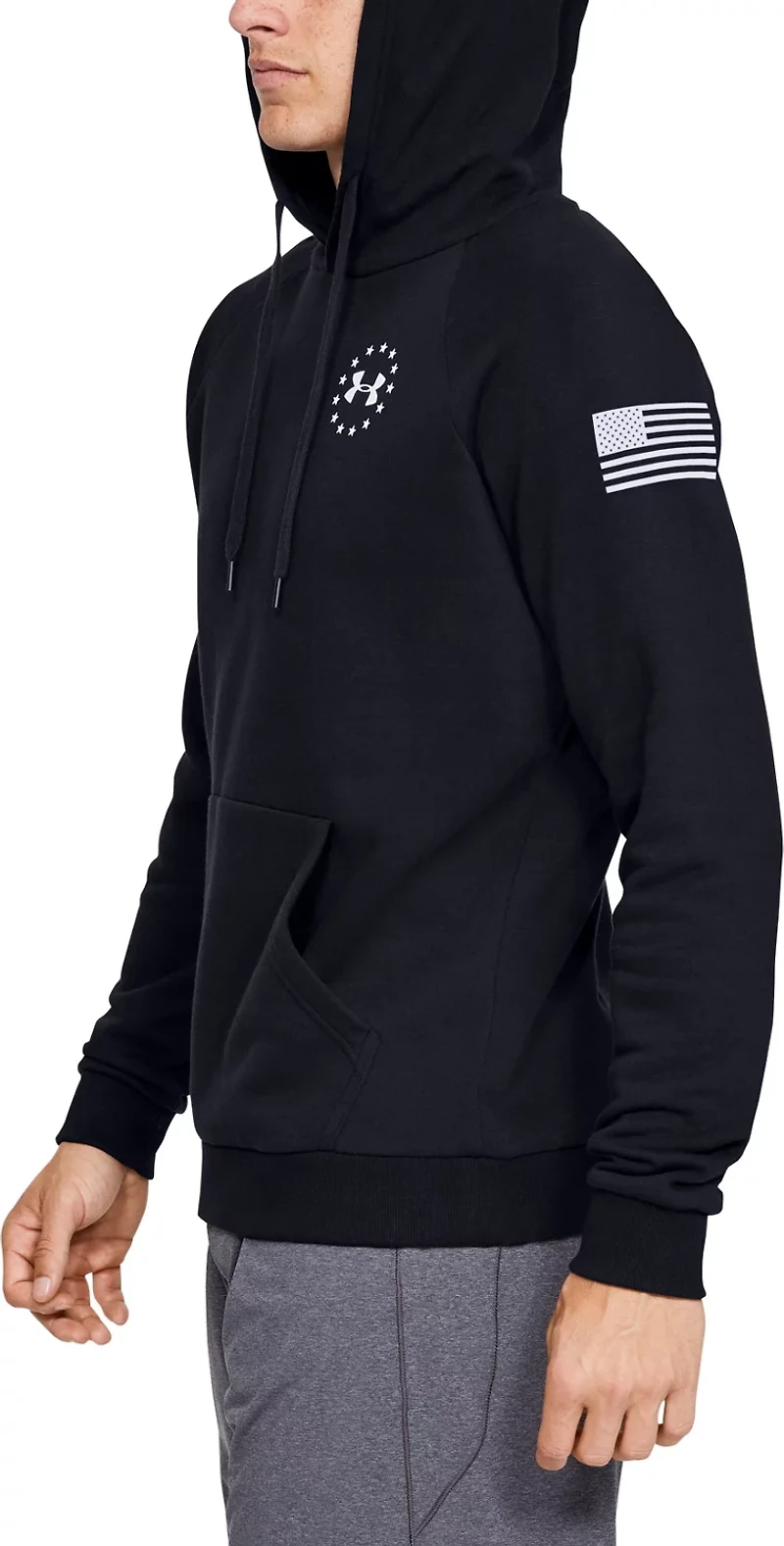 Under Armour Men's Freedom Flag Graphic Rival Hoodie