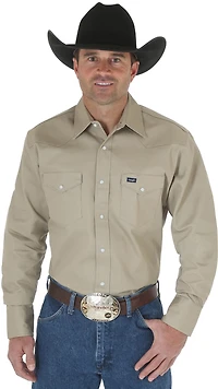 Wrangler Men's Cowboy Cut Long Sleeve Shirt