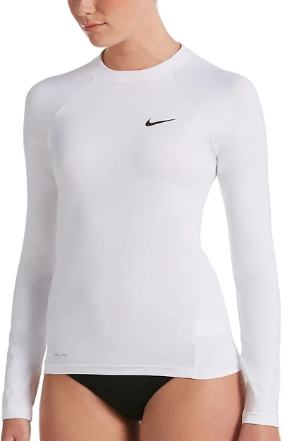 Nike Women's Essential Long Sleeve Hydroguard Rash Guard