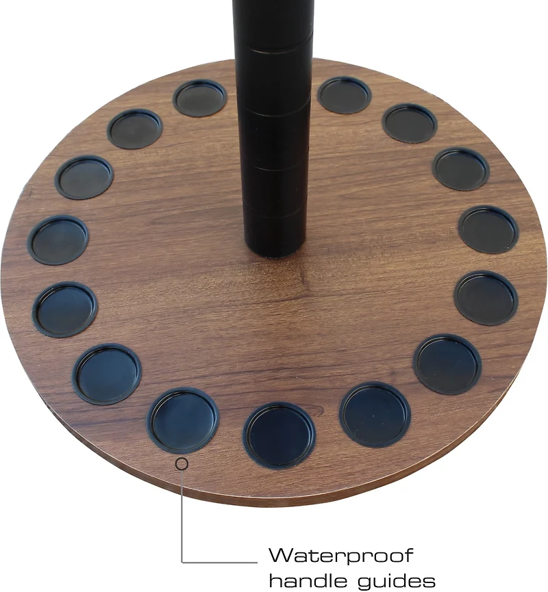 Rush Creek 16 Fishing Rod Round Rack