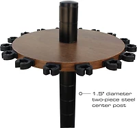Rush Creek 16 Fishing Rod Round Rack
