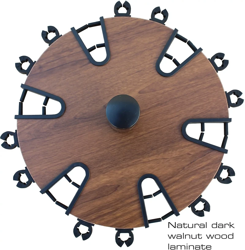 Rush Creek 24-Rod Round Spinning Rack