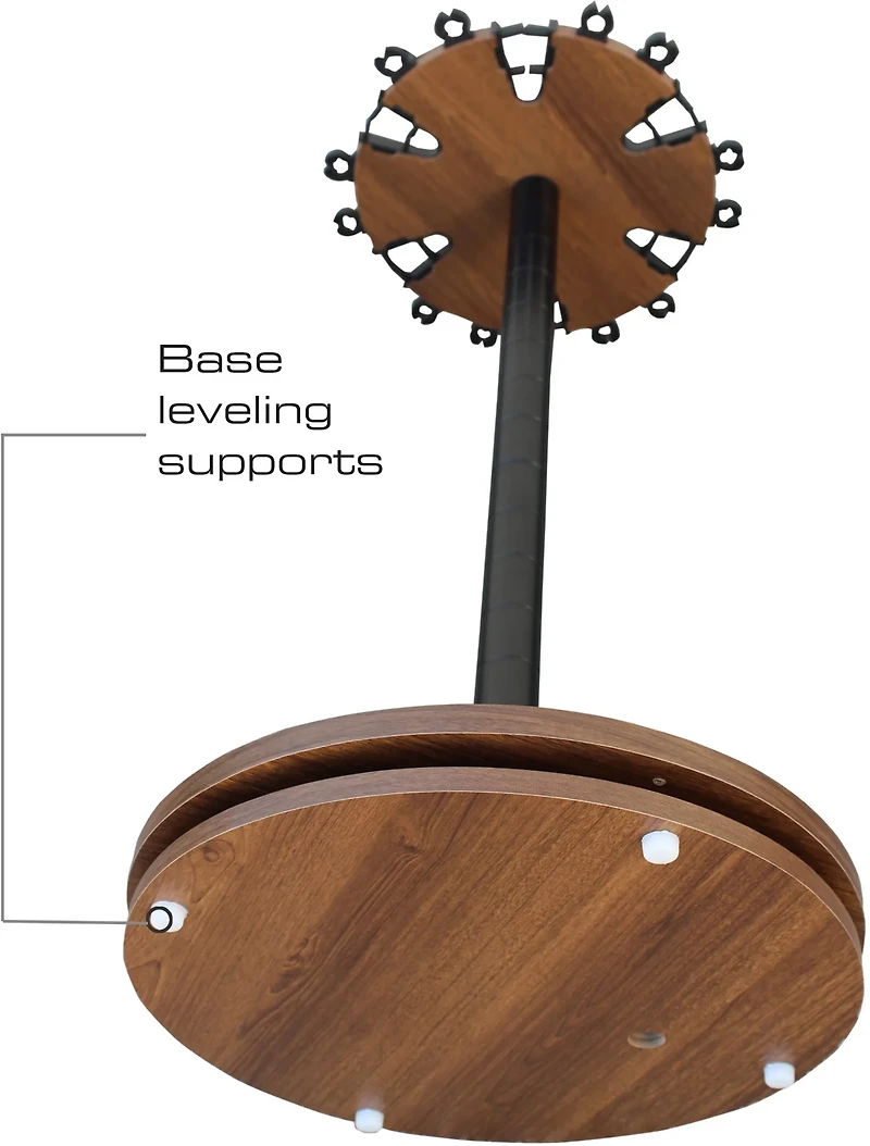 Rush Creek 24-Rod Round Spinning Rack