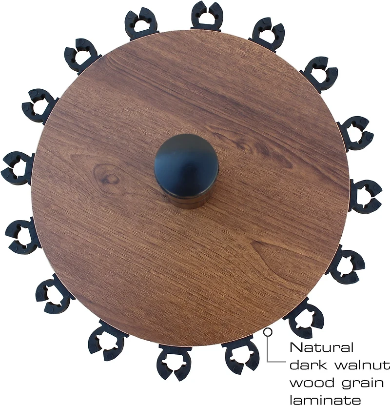 Rush Creek 16 Fishing Rod Round Rack