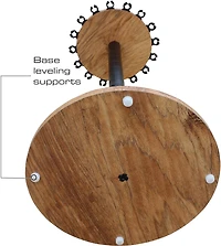 Rush Creek American Cherry 16-Rod Round Rack