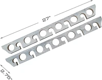 Rush Creek Barn Wood 2-in-1 Wall and Ceiling 11-Rod Rack