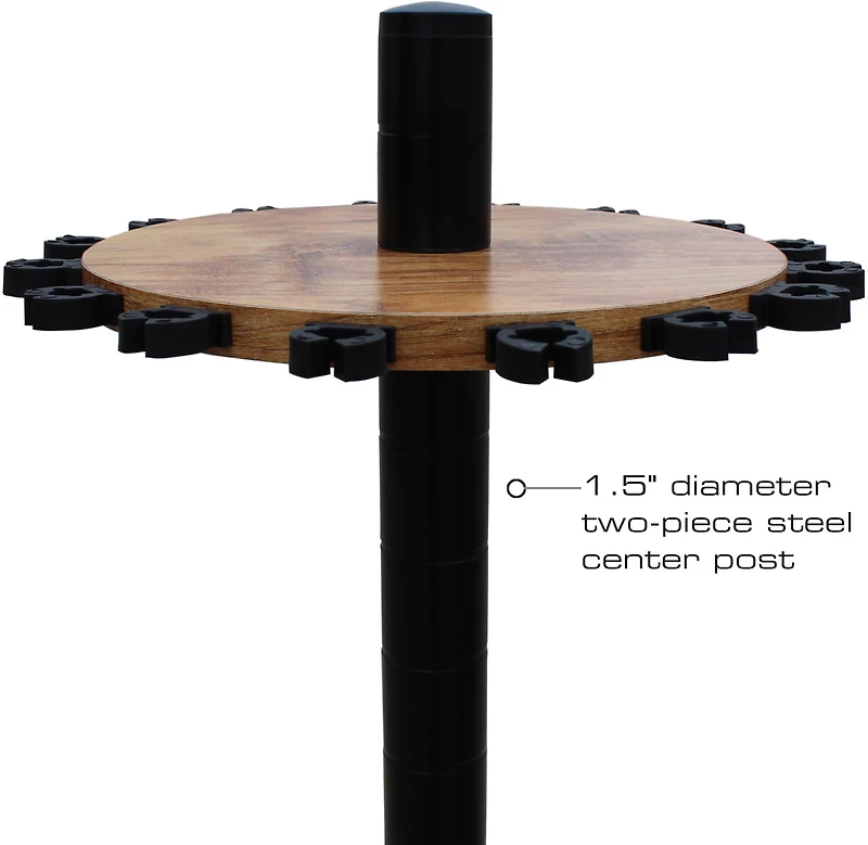 Rush Creek American Cherry 16-Rod Round Rack