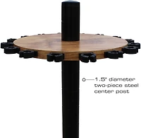 Rush Creek American Cherry 16-Rod Round Rack