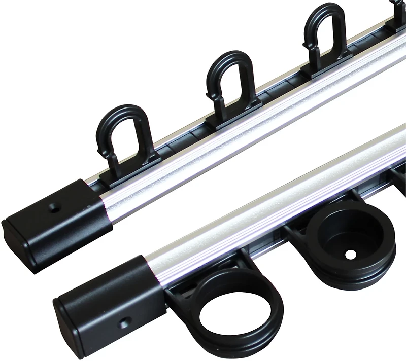 Rush Creek 3-in-1 Aluminum Modular 10-Rod Wall and Ceiling Rack