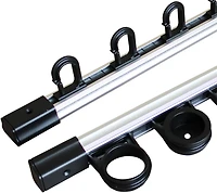 Rush Creek 3-in-1 Aluminum Modular 10-Rod Wall and Ceiling Rack