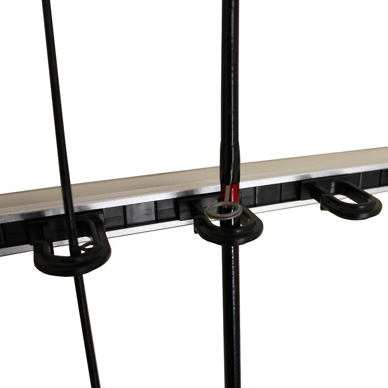 Rush Creek 3-in-1 Aluminum Modular 10-Rod Wall and Ceiling Rack