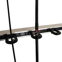 Rush Creek 3-in-1 Aluminum Modular 10-Rod Wall and Ceiling Rack