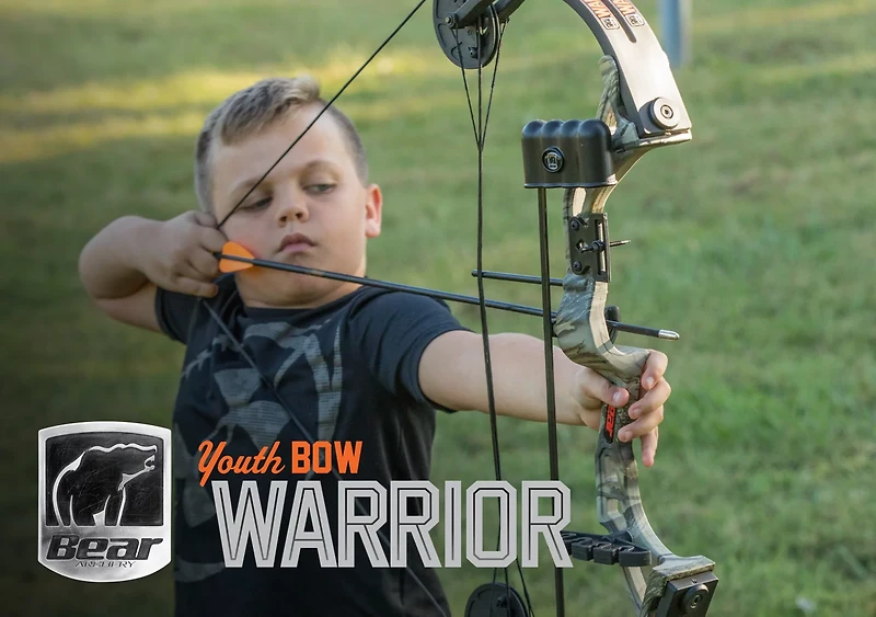 Bear Archery Youth Warrior Recreational Bow Set