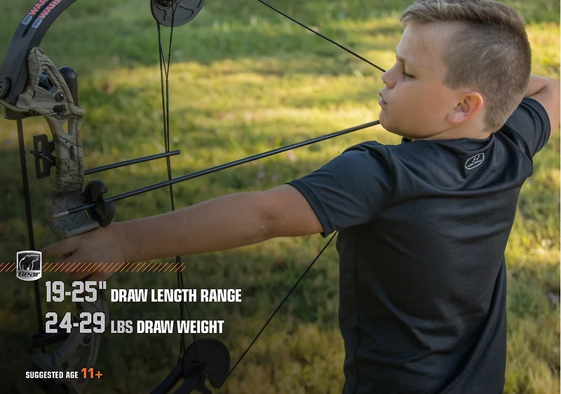 Bear Archery Youth Warrior Recreational Bow Set