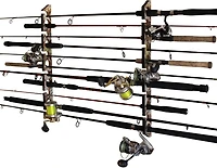 Rush Creek 2-Piece 2-In-1 Wall and Ceiling 11-Rod Rack