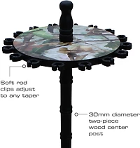 Rush Creek Round 16-Rod Floor Rack